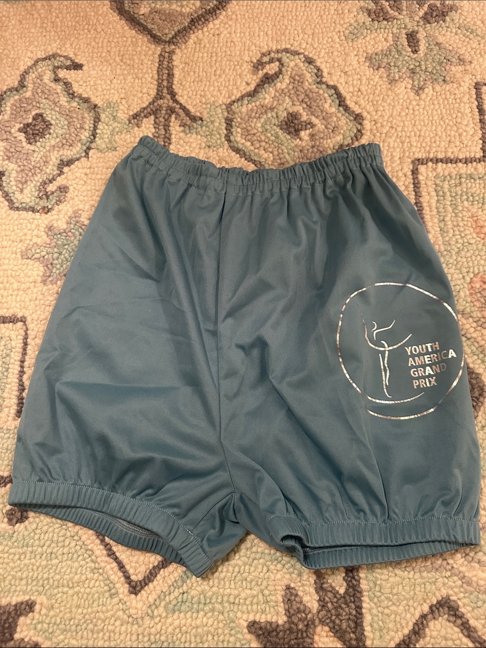 Youth America Grand Prix Athletic Shorts - Teal size xs